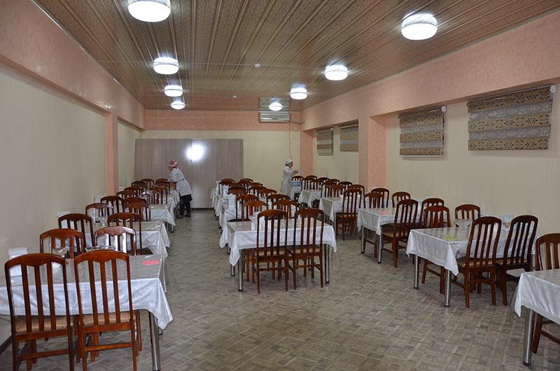 Санаторий Босага Сарыагаш. Кухня
